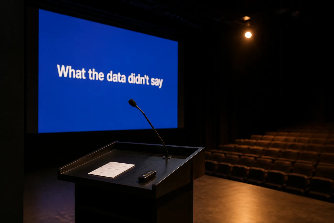 A talk worth the nerves